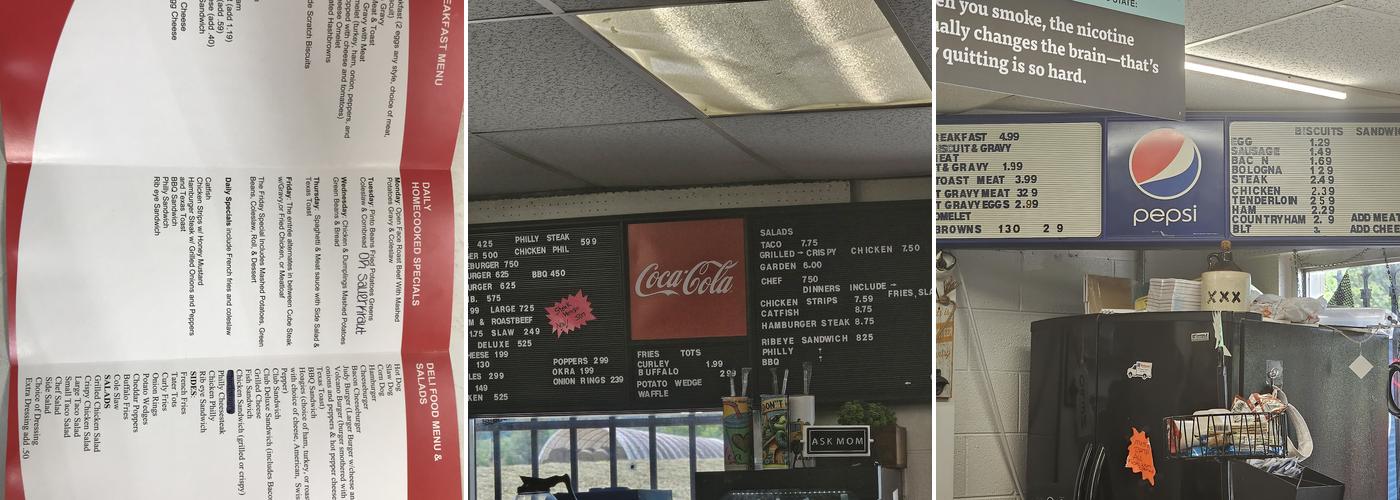 Judy's Grocery & Deli Menu