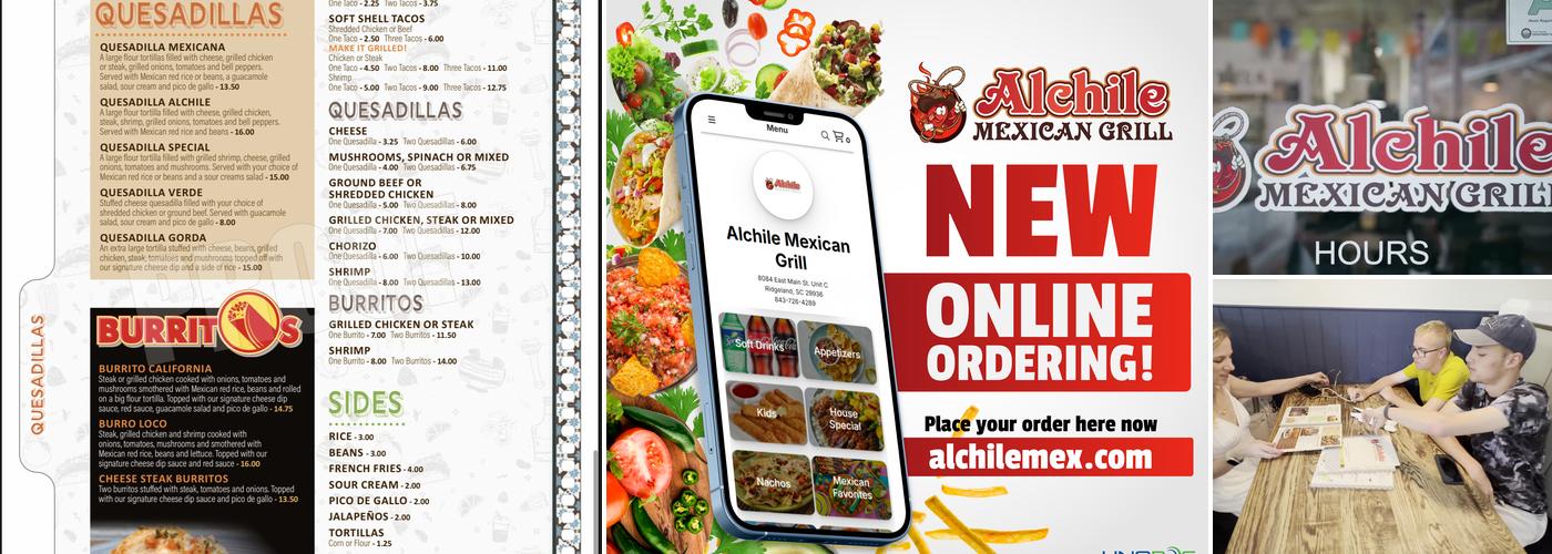 Al Chile Mexican Grill Menu