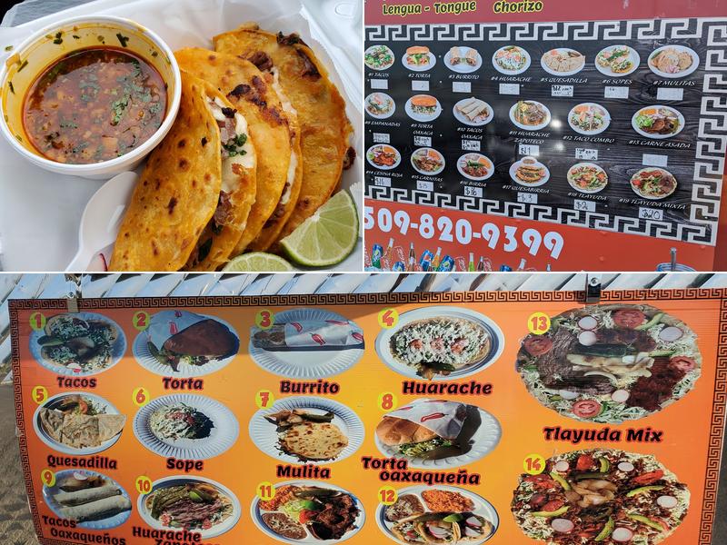 Taqueria Oaxaca Menu