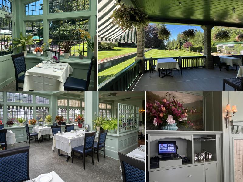 The Dining Room at Butchart Gardens