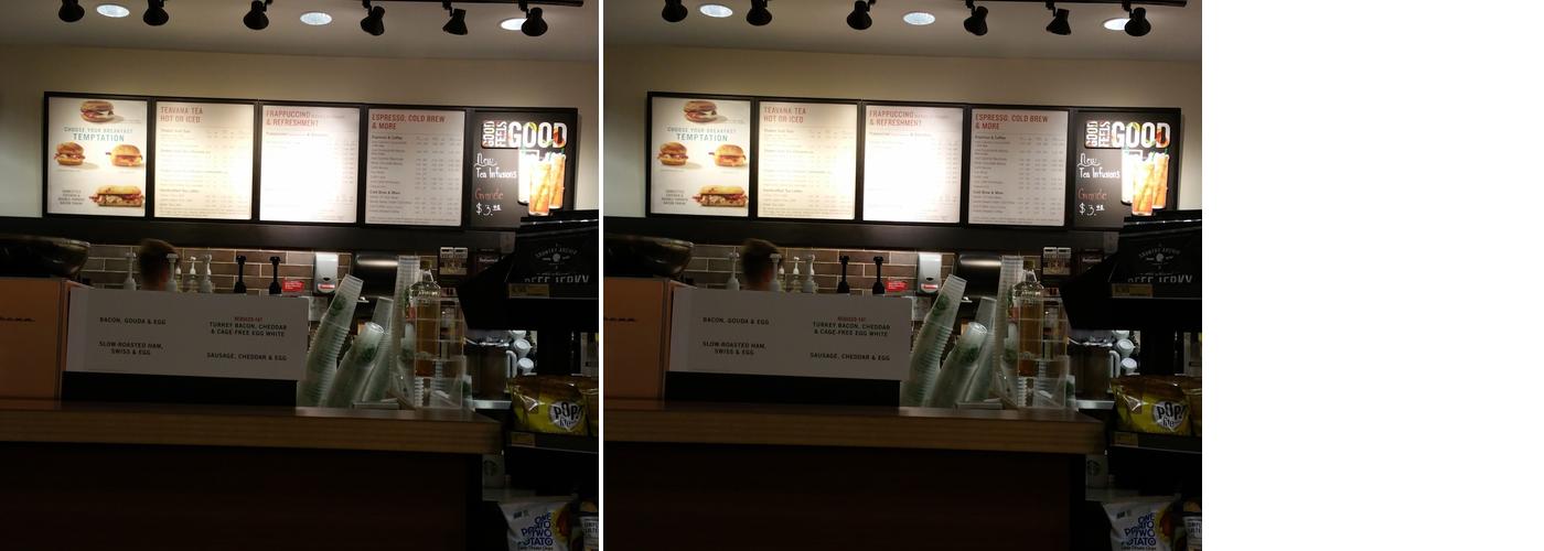 Starbucks Menu