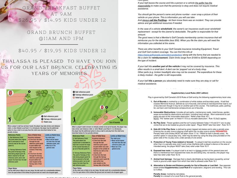 Thalassa Restaurant Menu