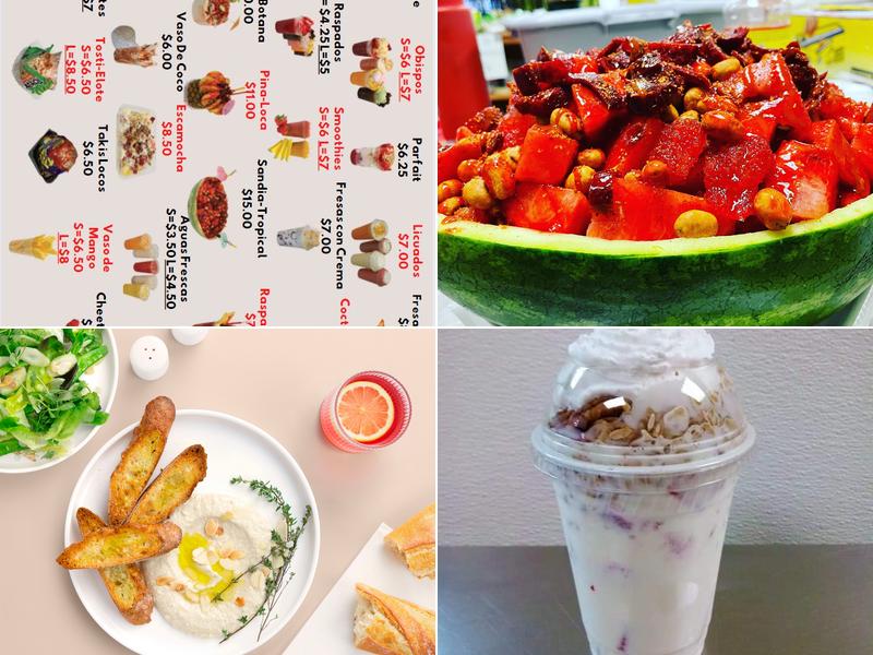 Neveria Los Tios Menu