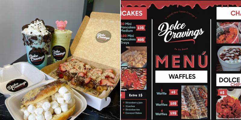 Dolce Cravings Menu
