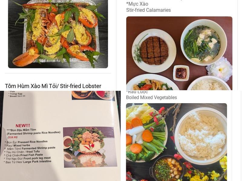 Nếm Restaurant Menu