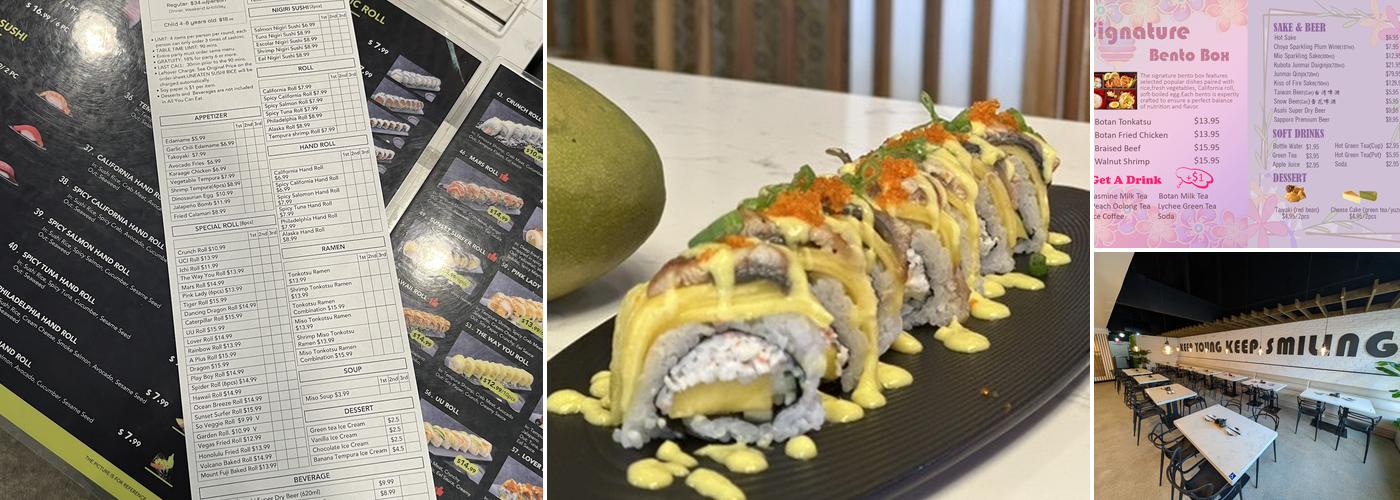 KY Sushi Menu