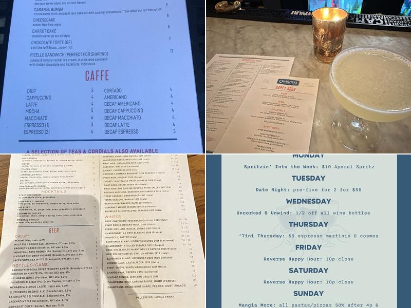 Quartiere Menu