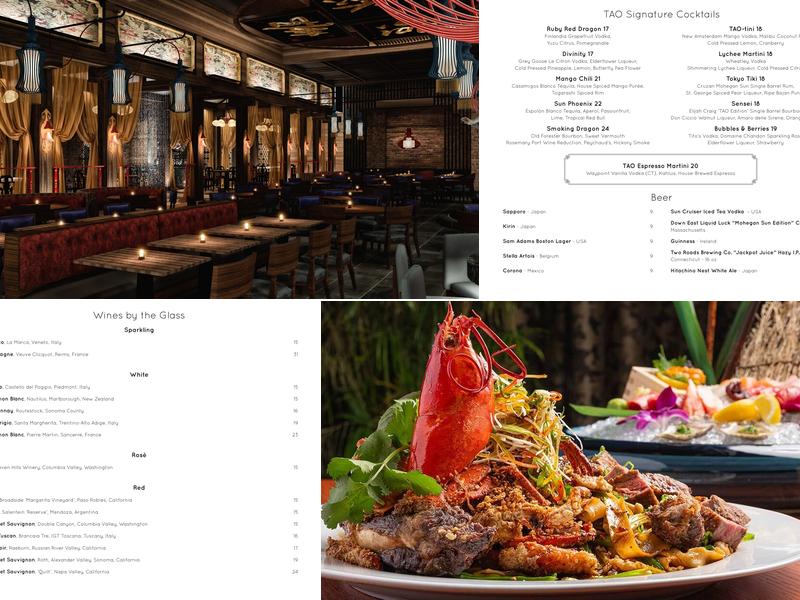 TAO Asian Bistro & Lounge Menu