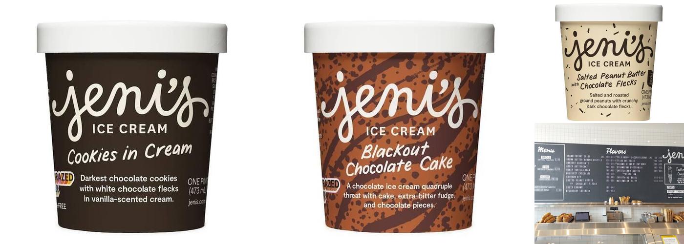 Jeni's Splendid Ice Creams Menu