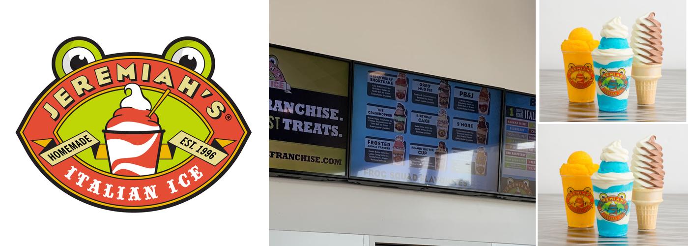 Jeremiah's Italian Ice Menu