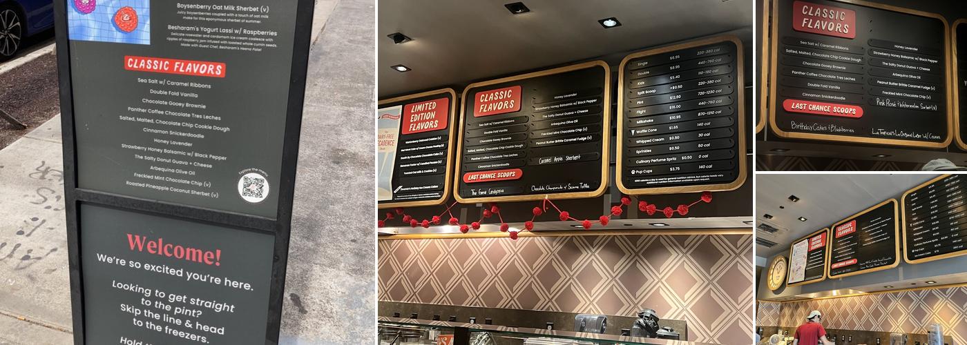 Salt & Straw Menu