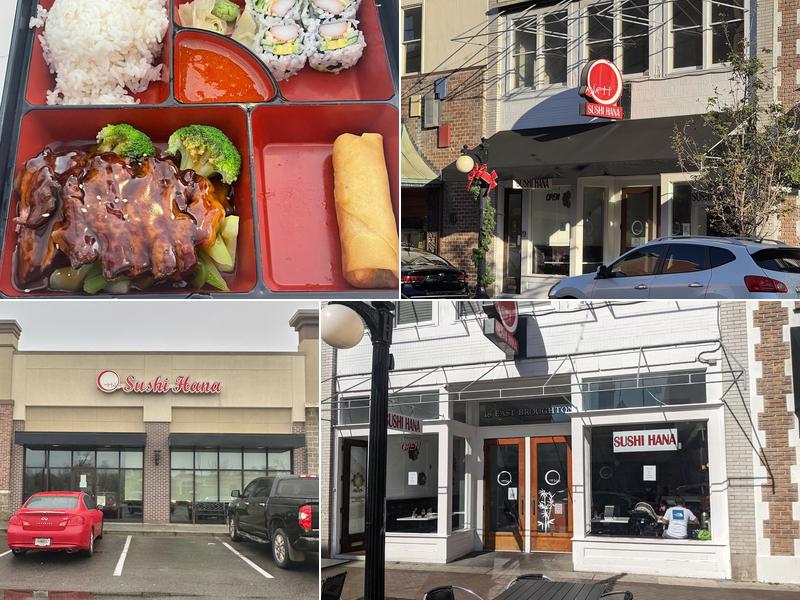 Sushi Hana Savannah 18 E Broughton St, Savannah