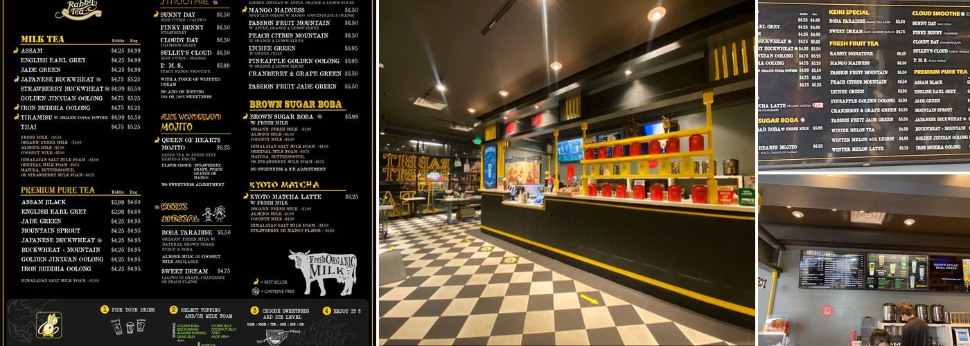 Rabbit Rabbit Tea University Menu