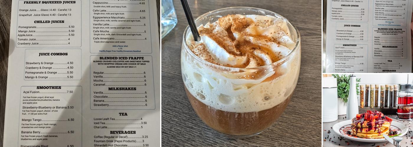 Eggsperience Irving Park Menu