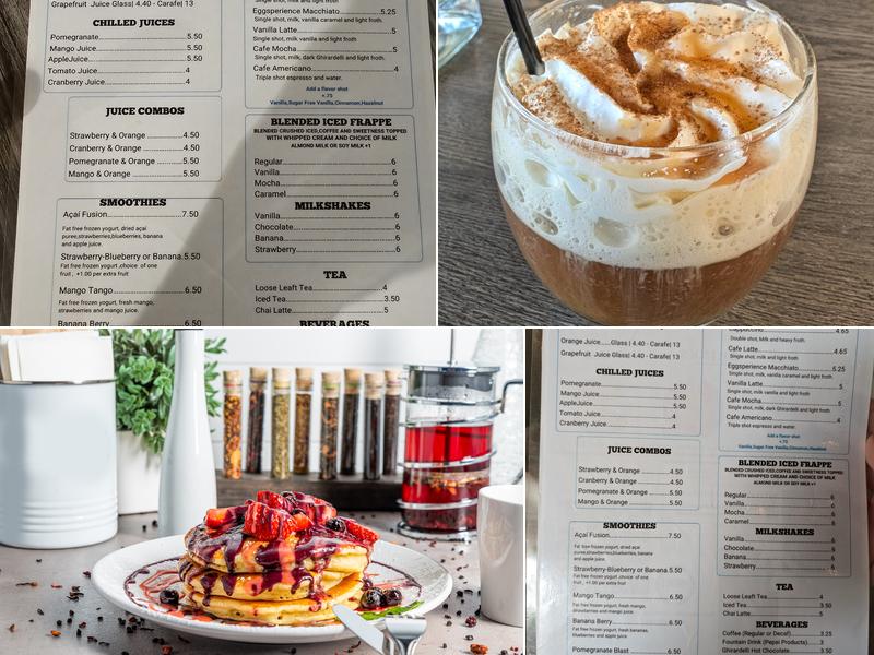 Eggsperience Irving Park Menu