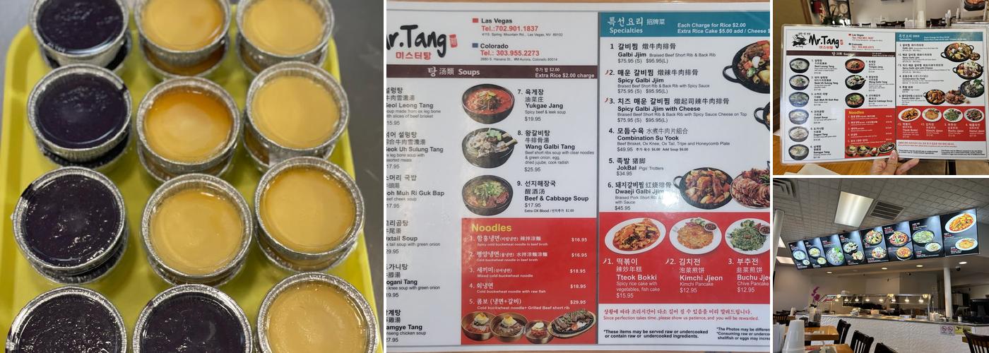 Mr. Tang Menu