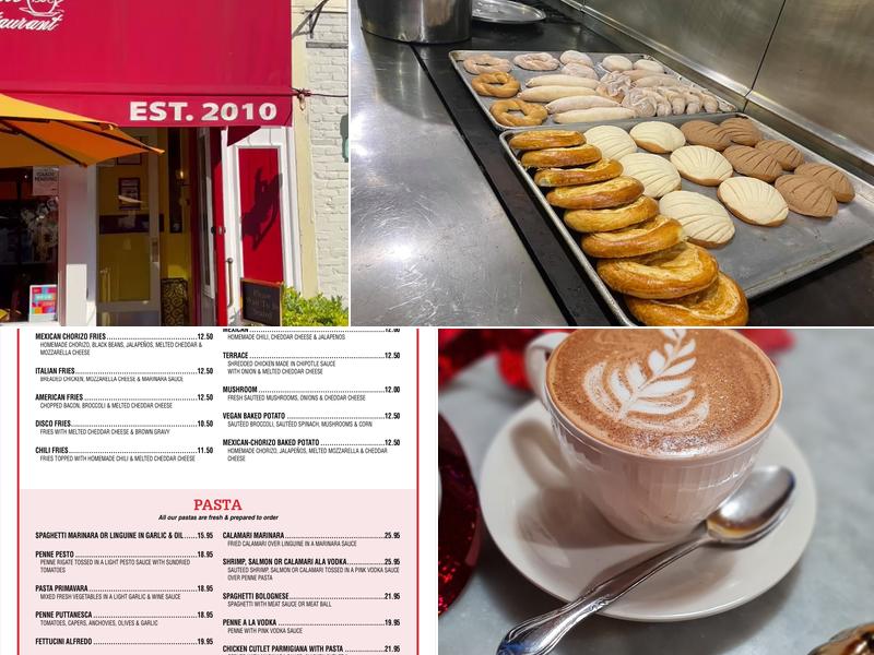 Terrace Restaurant & Bakery Menu