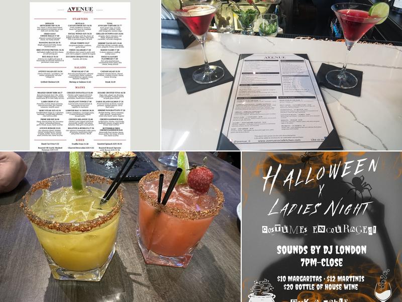 Avenue Social Kitchen & Cocktails Menu