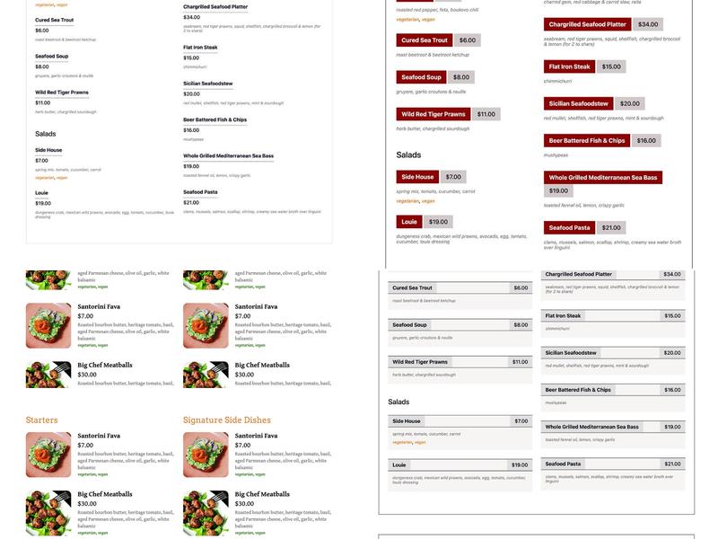 Alex's Pizza and Pasta Keller Menu