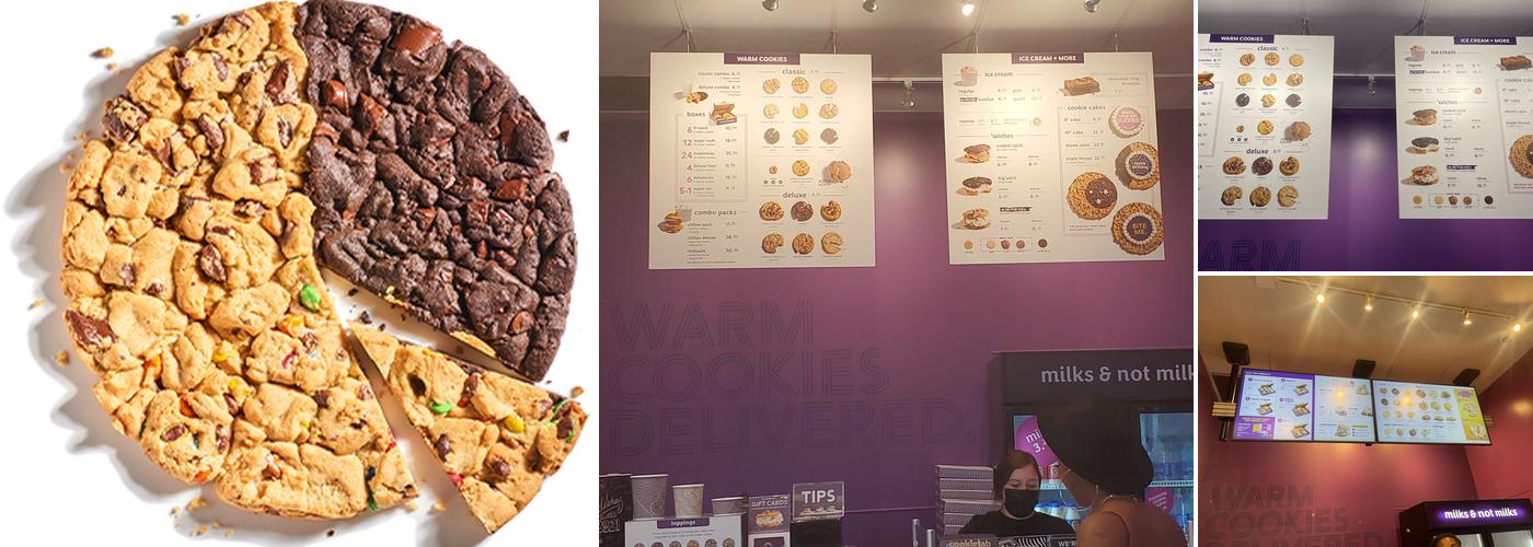 Insomnia Cookies Menu