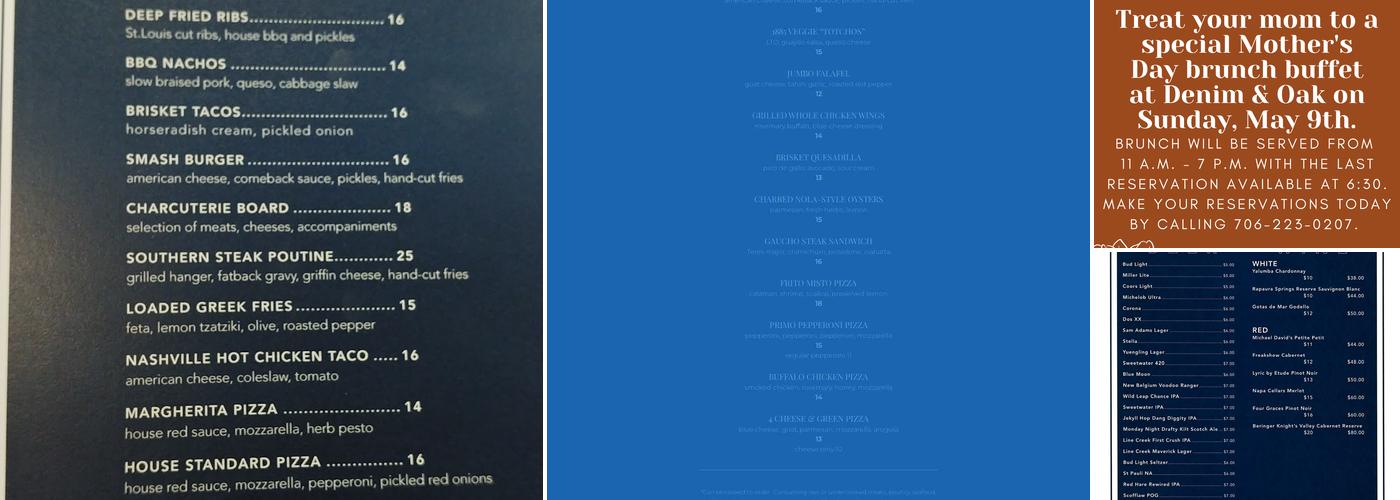 Eighteen85 Rooftop Bar + Kitchen Menu