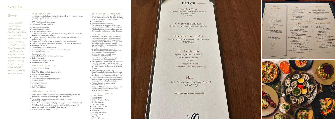 Ponto Lago Menu