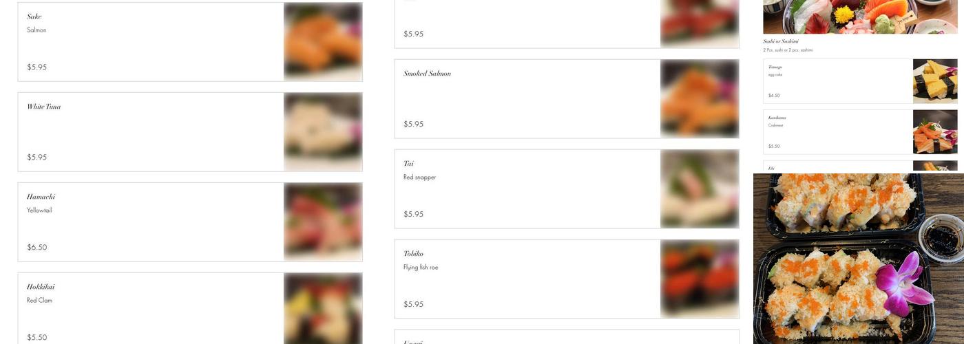 Oishii ocean Japanese & Cajun seafood Menu