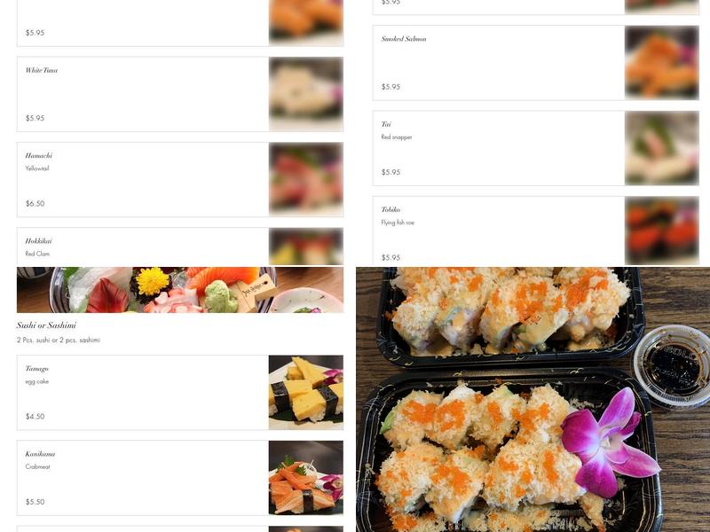 Oishii ocean Japanese & Cajun seafood Menu