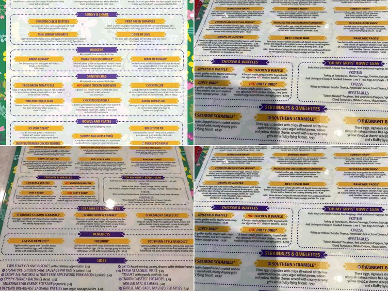 The Flying Biscuit Cafe Menu