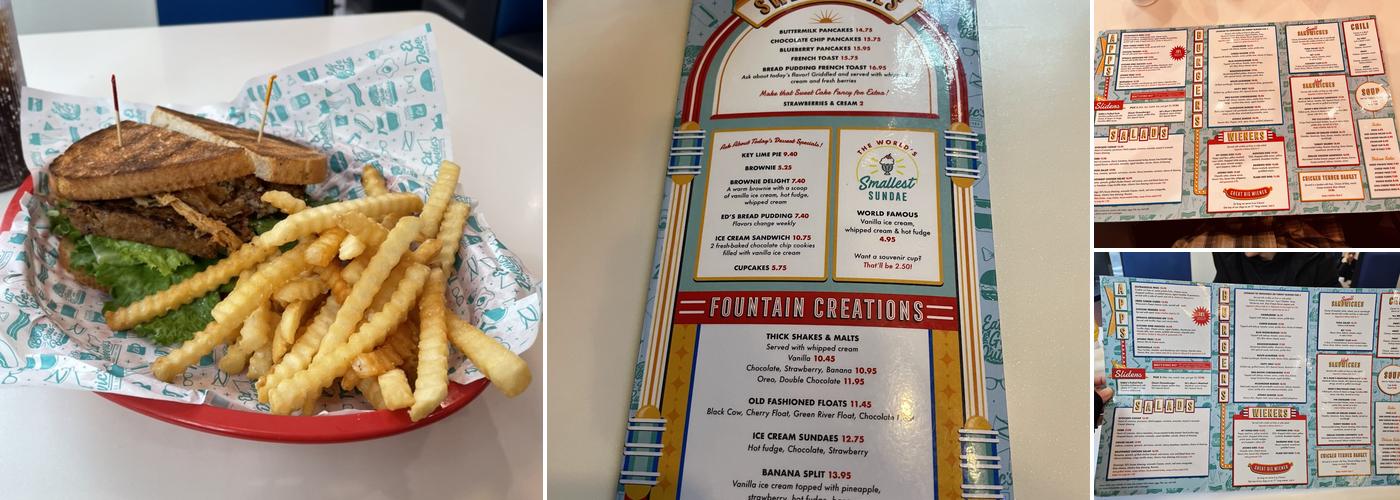 Ed Debevic's Menu