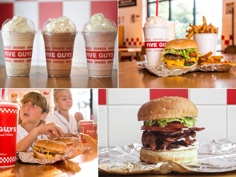 Five Guys Menu