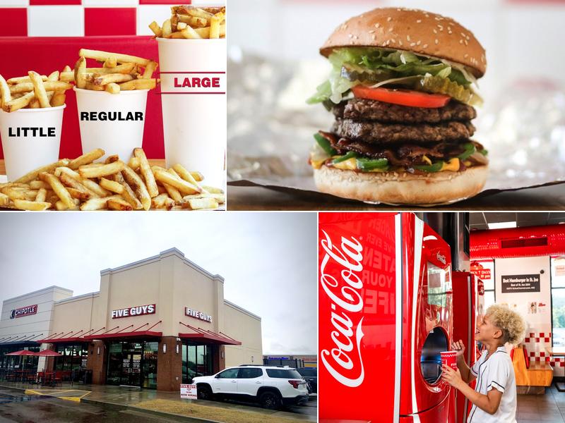 Five Guys 1930 Hammond Square Dr, Hammond