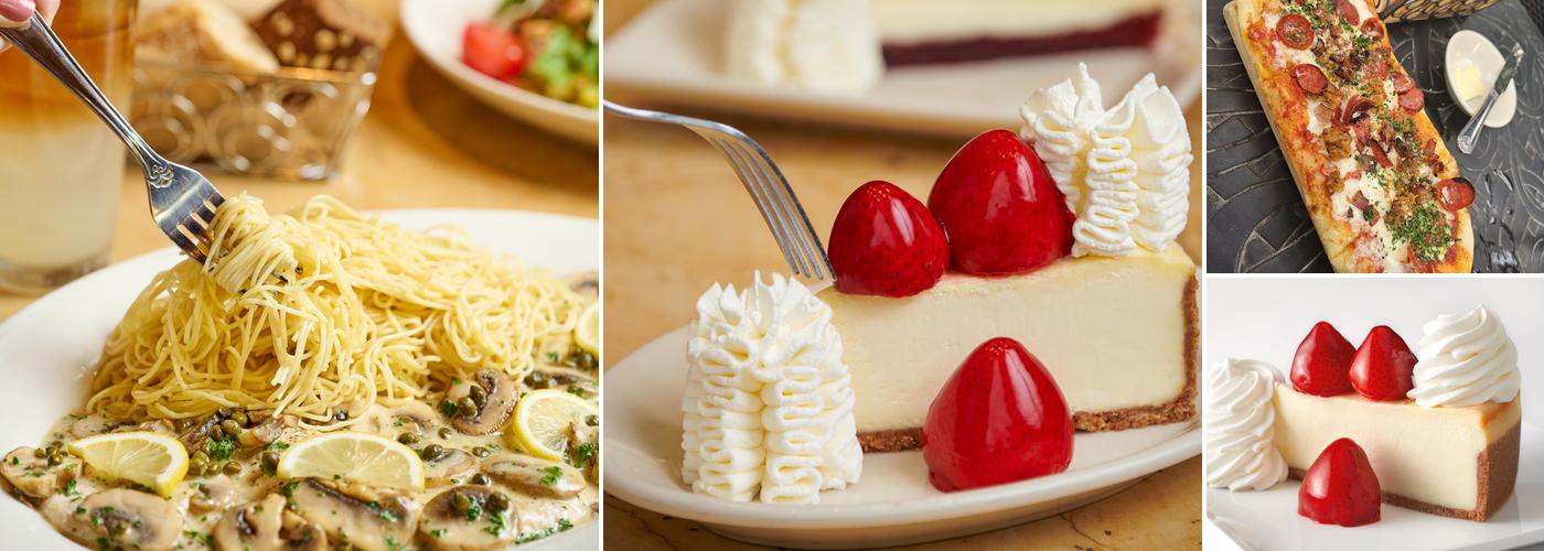 The Cheesecake Factory Menu