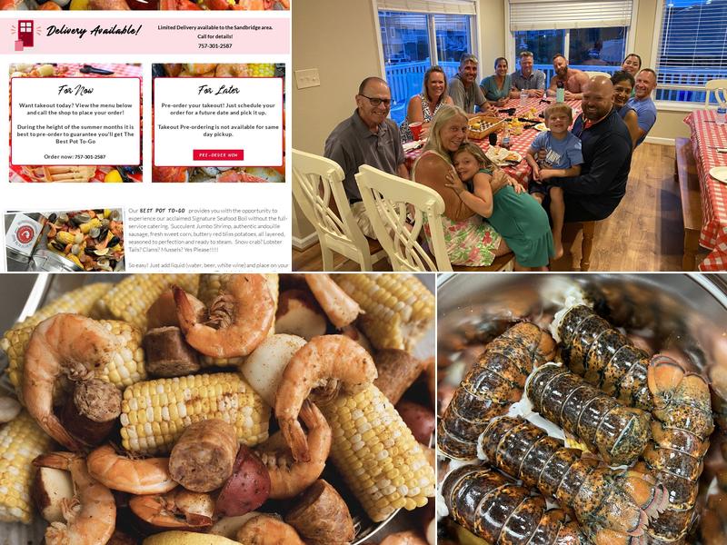 Outer Banks Boil Company Menu