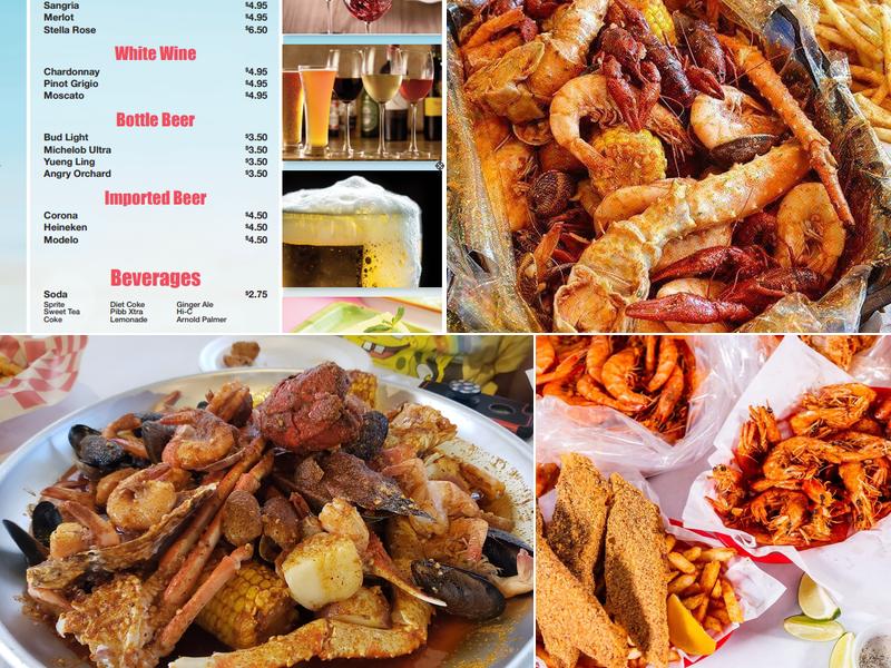 King Cajun Seafood - Savannah Menu