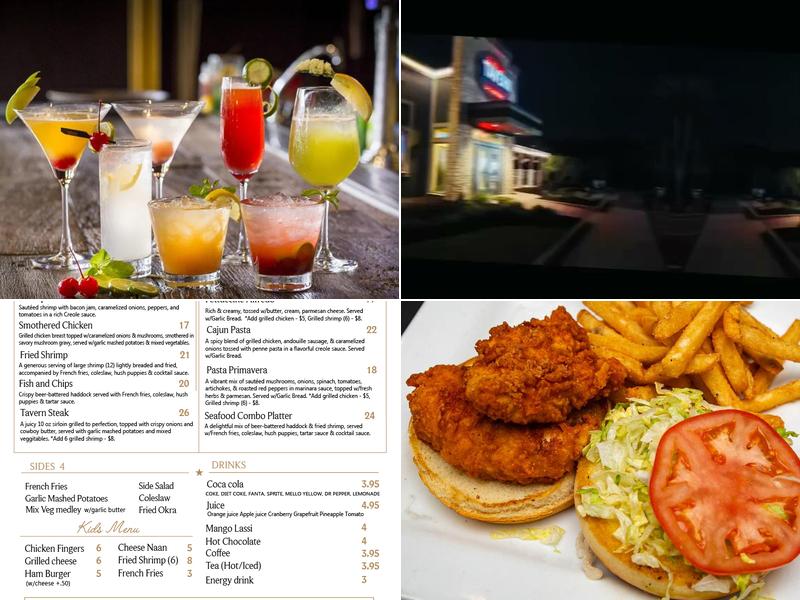 Tavern In Surfside Menu