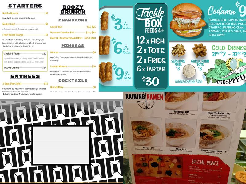 CodSpeed @ HallPass Menu