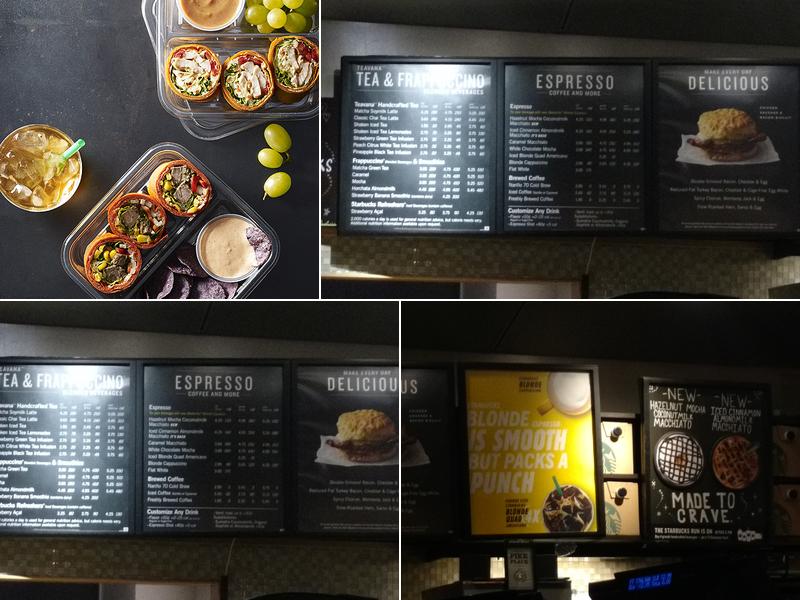 Starbucks Menu
