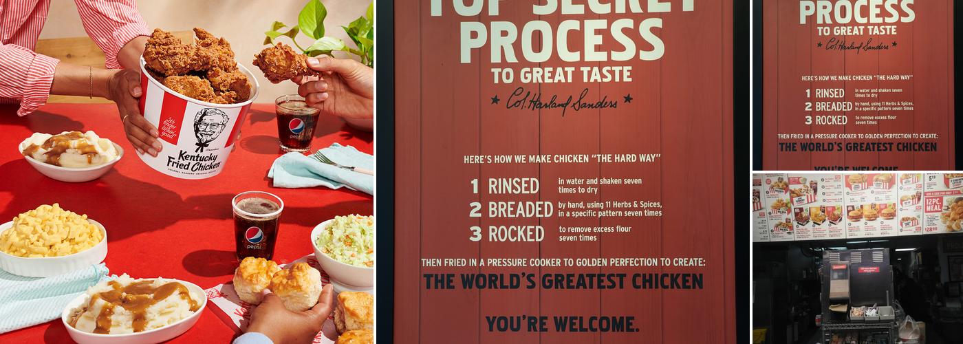 KFC Menu