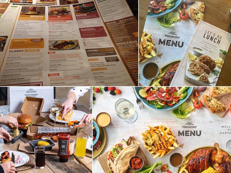 Harvester Clifton Moor - York Menu