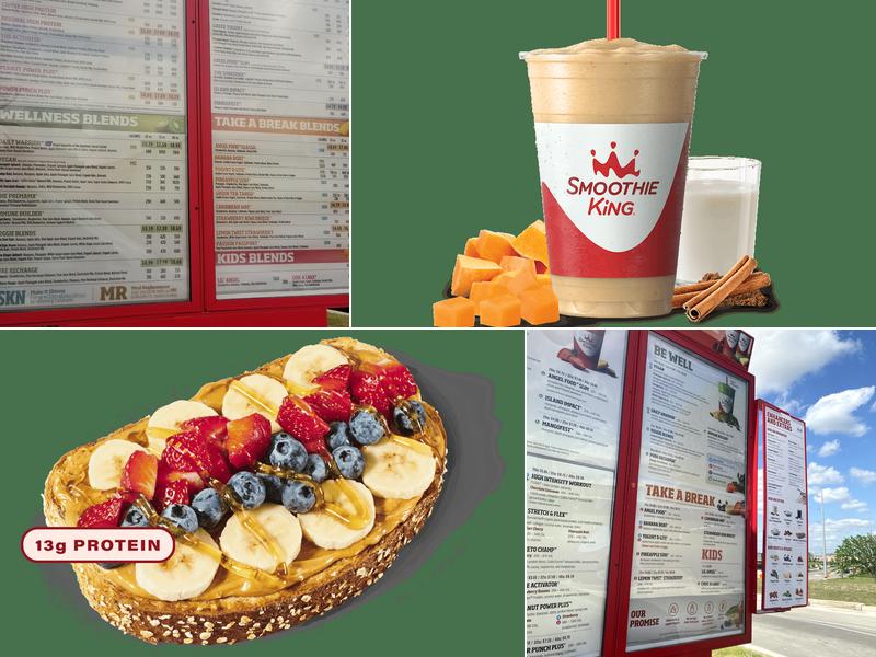 Smoothie King Menu