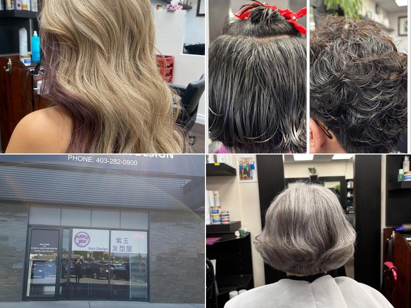 Purple Jade Hair Design