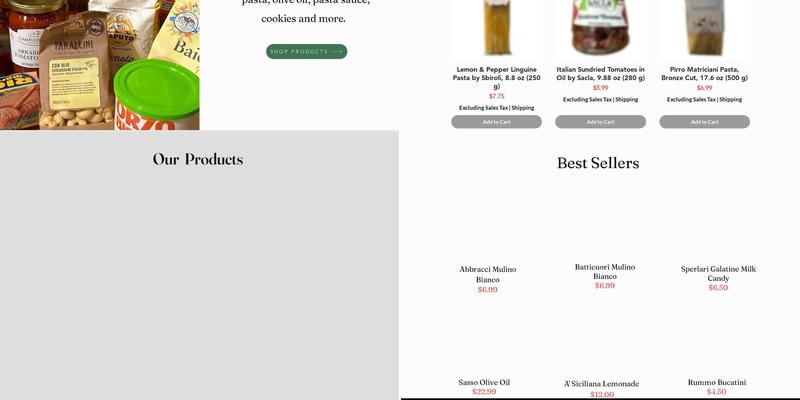 Sofia Gourmet Menu