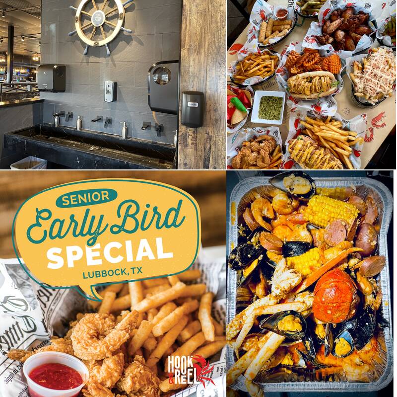 Hook & Reel Cajun Seafood & Bar, Lubbock Menu, Reviews (190), Photos