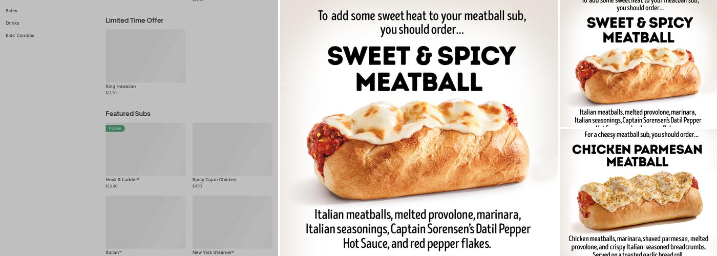Firehouse Subs Menu