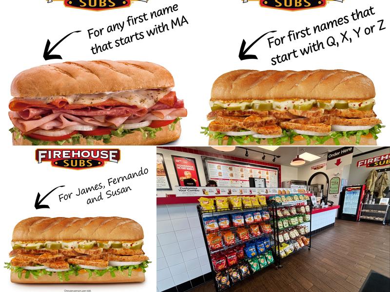 Firehouse Subs 1177 Andrews Ave Ste R, Ozark