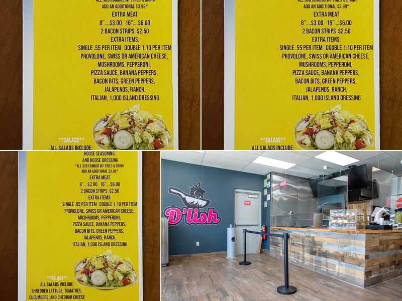 D'lish Restaurant and Catering Menu