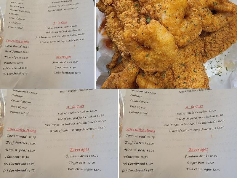 Ka'ribbean Fire Menu