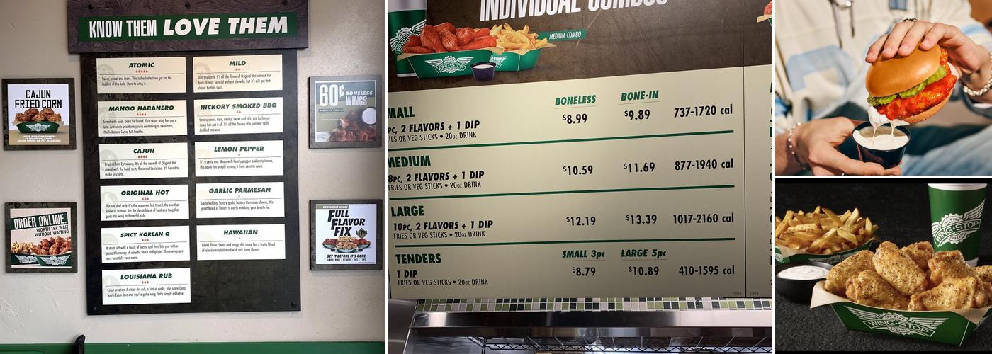 Wingstop Menu