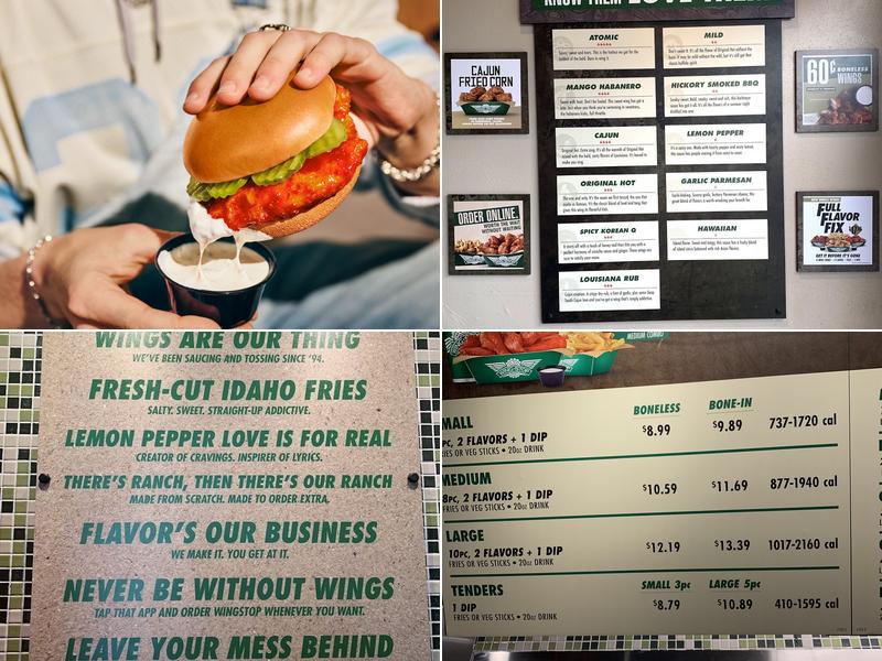 Wingstop Menu